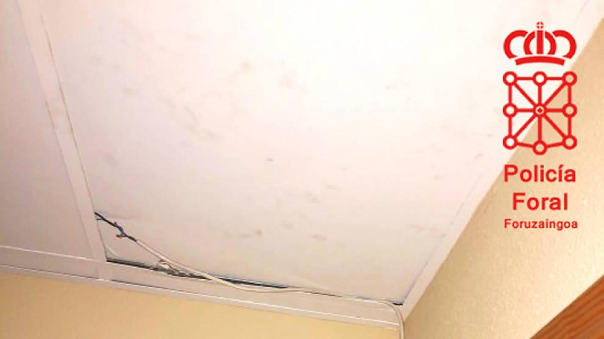 Dos detenidos en Huarte por un delito de fraude de fluido eléctrico