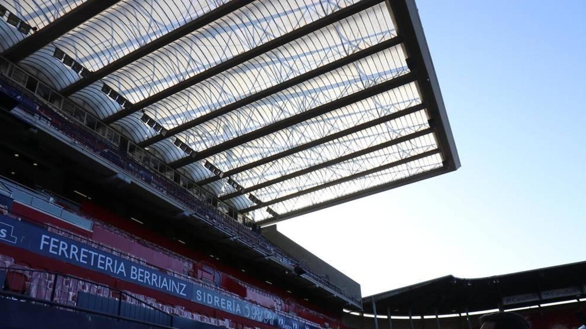 Galería de fotos del estado de las obras en el estadio pamplonés.