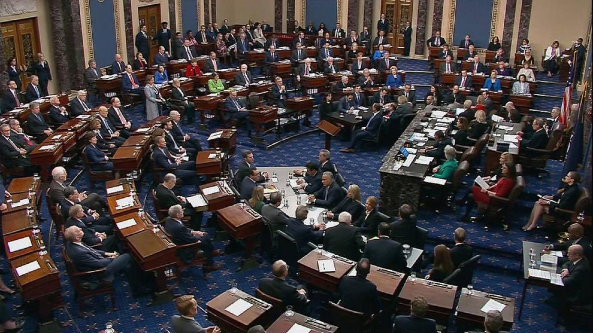 El Senado absuelve a Trump en la fase final del 'impeachment'