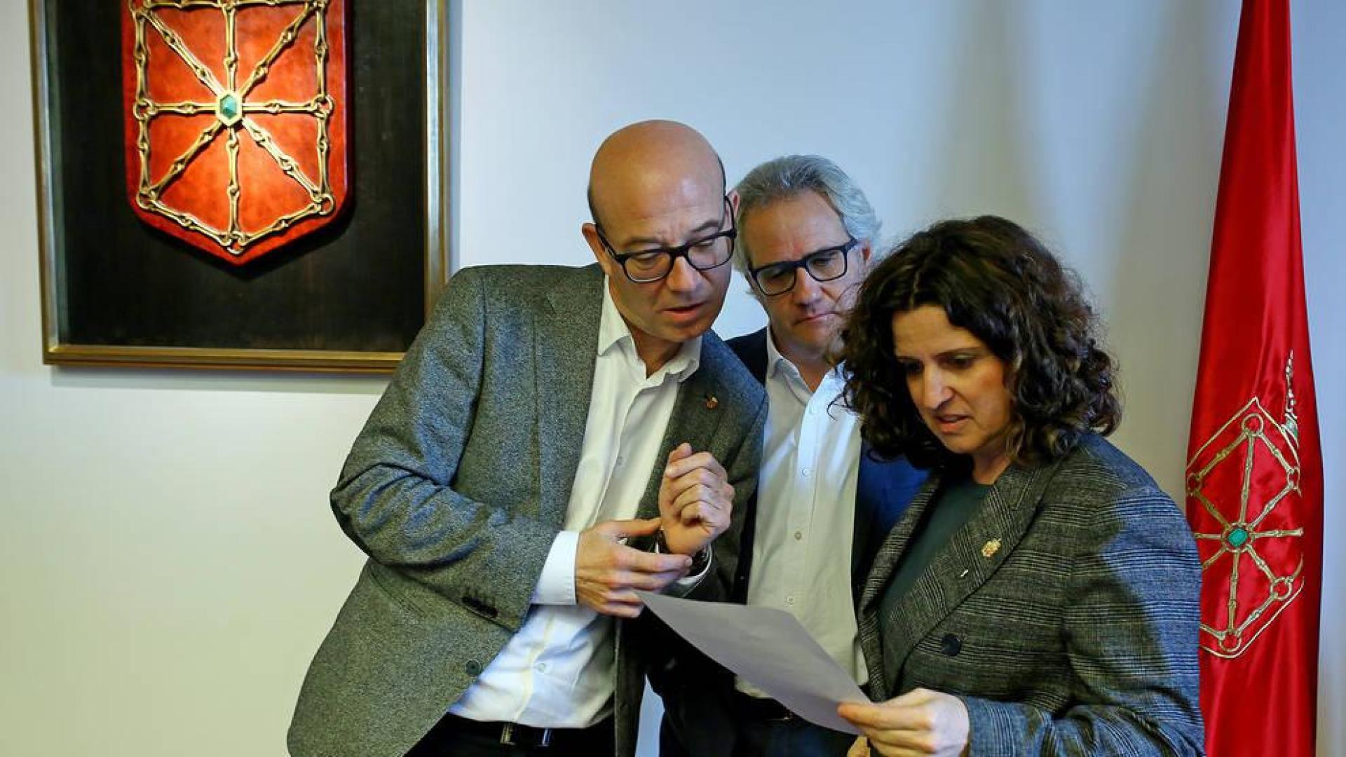 NA+ pide amparo a Chivite por la negativa de la consejera Maeztu a informar