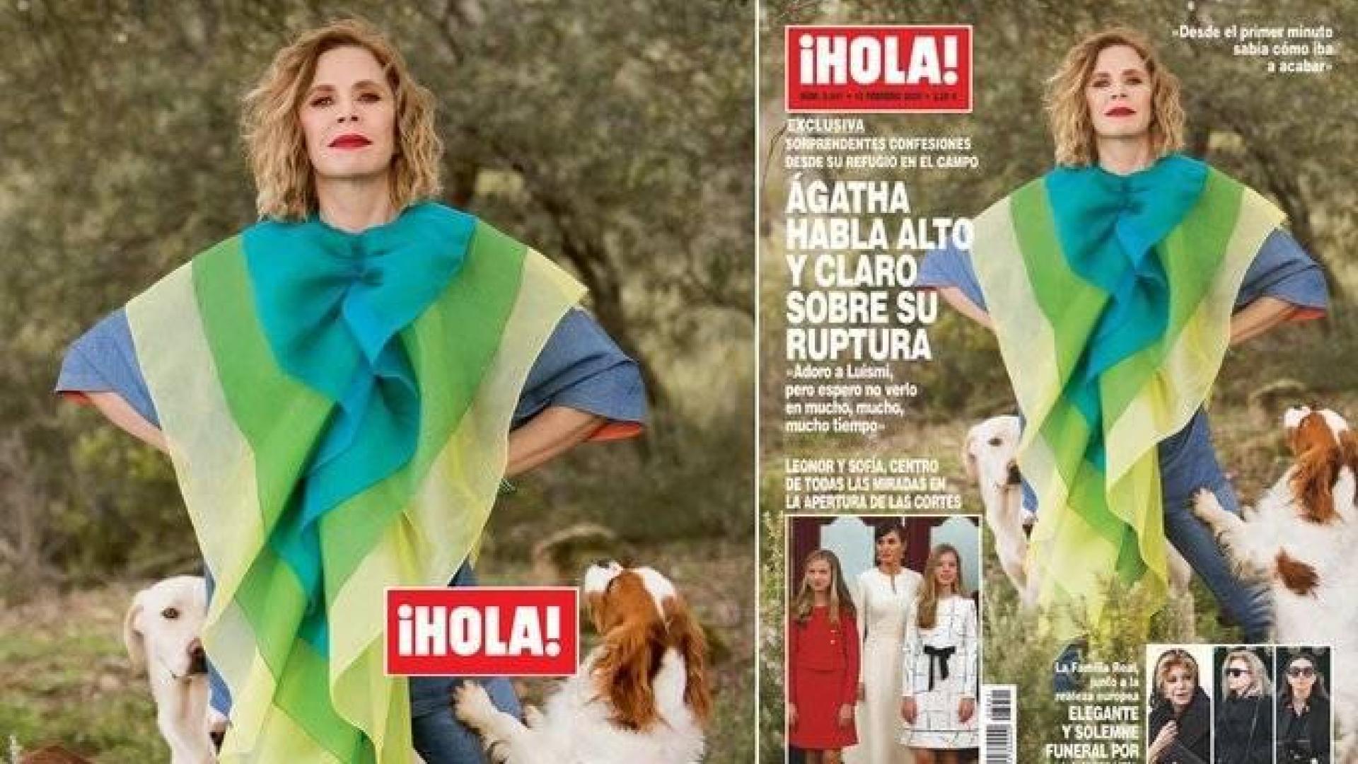 Imagen de la portada de la revista Hola de esta semana