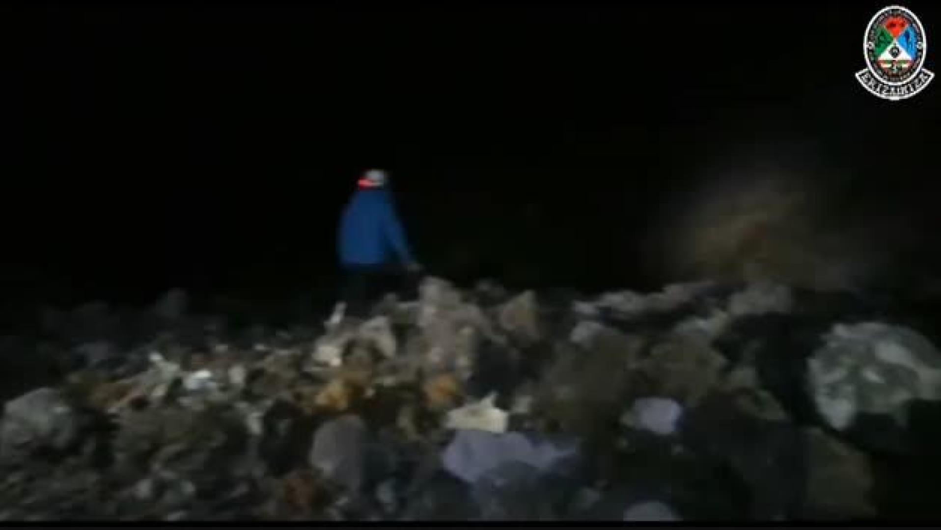 VÍDEO | Los equipos de rescate han suspedido la búsqueda tras encontrar grandes cantidades de amianto