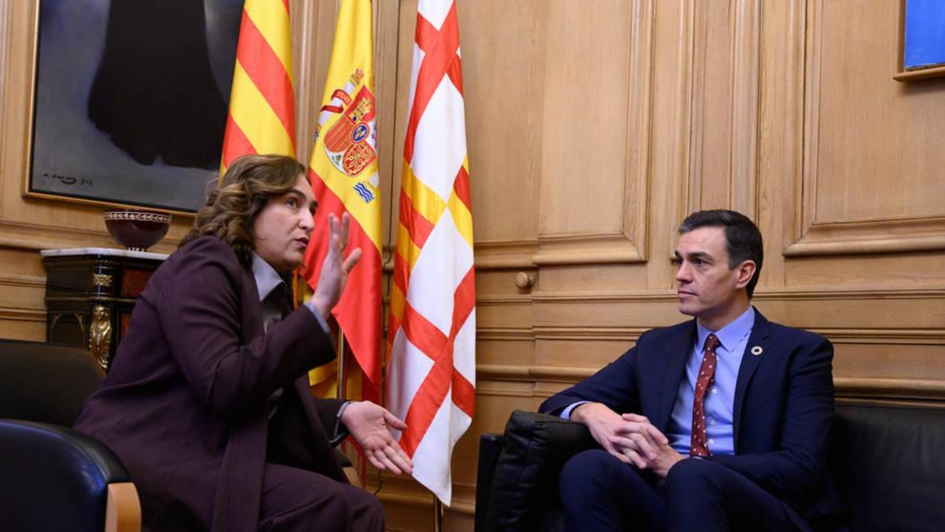 Sánchez y Colau pactan reactivar el convenio de cocapitalidad cultural