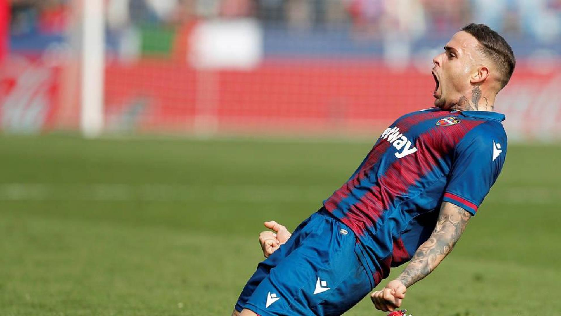 Dos chispazos le bastan al Levante para ganar al Leganés
