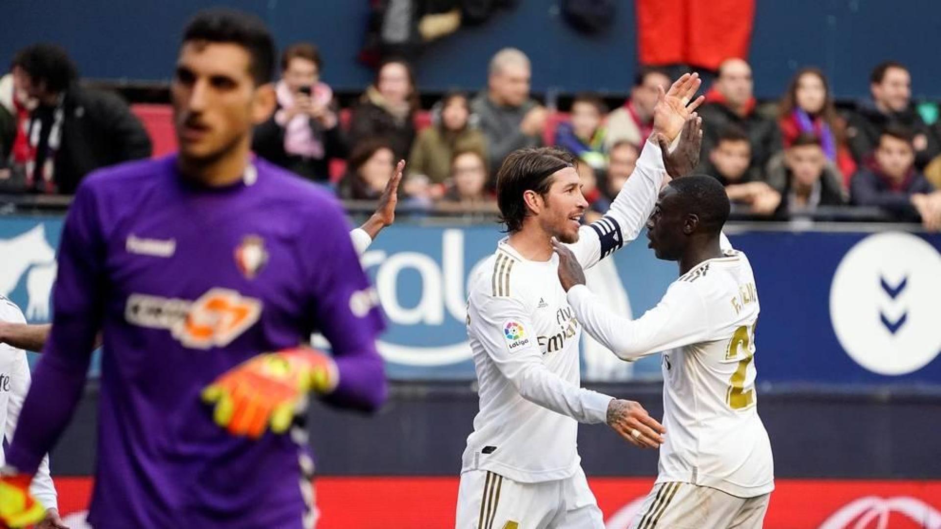 Galería de fotos del partido Osasuna-Real Madrid disputado en El Sadar y correspondiente a la jornada 23 de LaLiga Santander.