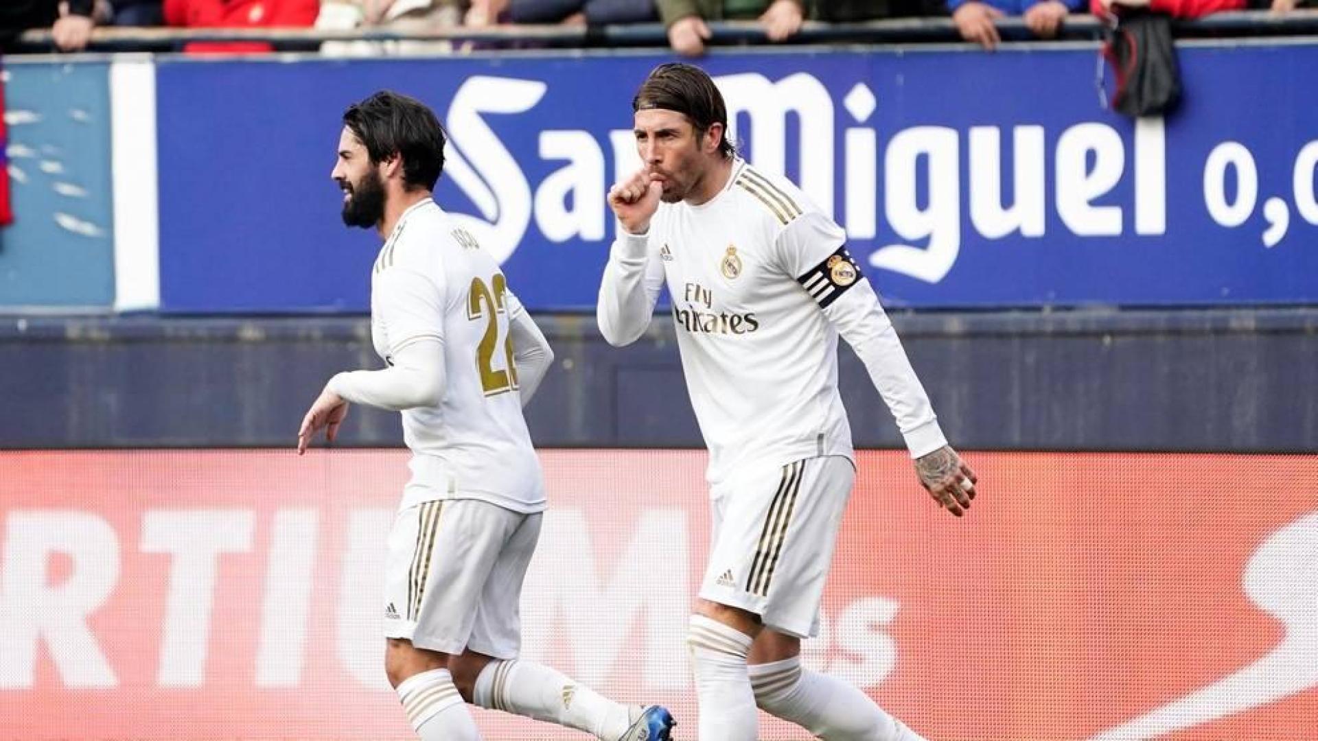 Galería de fotos del partido Osasuna-Real Madrid disputado en El Sadar y correspondiente a la jornada 23 de LaLiga Santander.