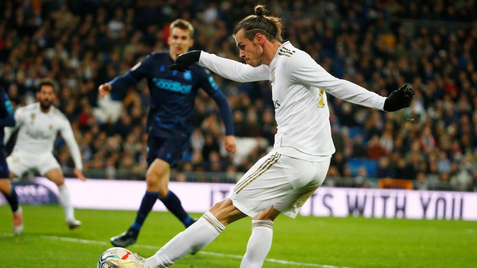 El Bernabéu pitó y abucheó a Bale en el partido contra la Real Sociedad