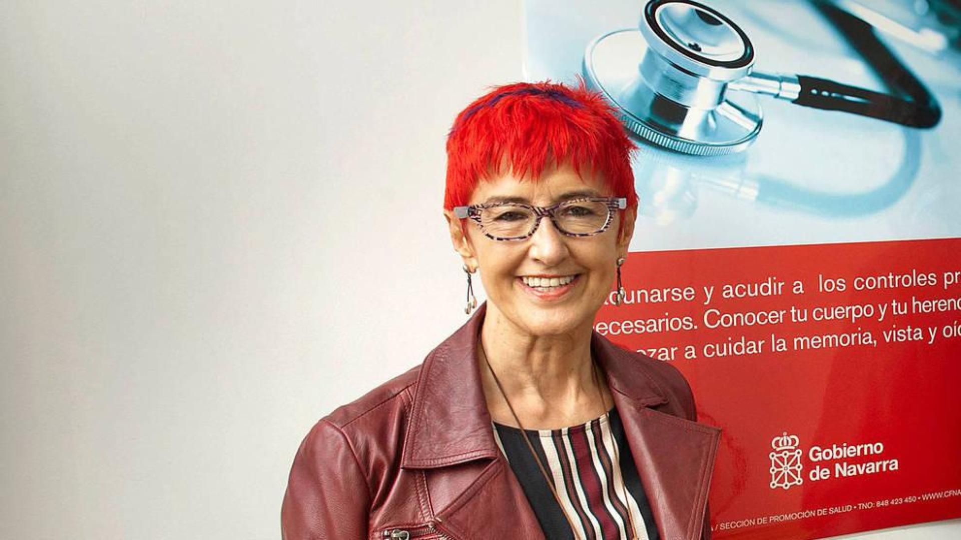 Santos Induráin, consejera de Salud