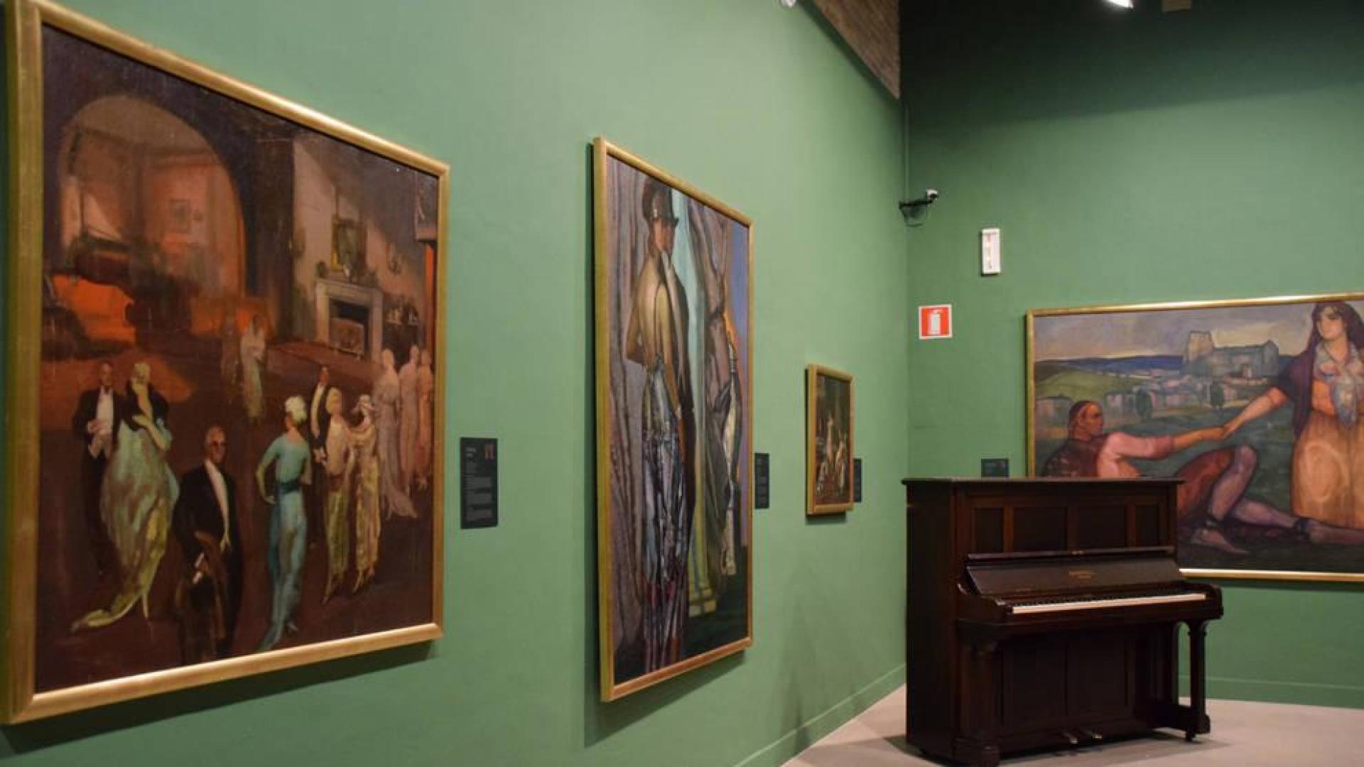 El Museo Gustavo de Maeztu invita a los jóvenes a “vivir” los óleos del alavés a través de los sentidos