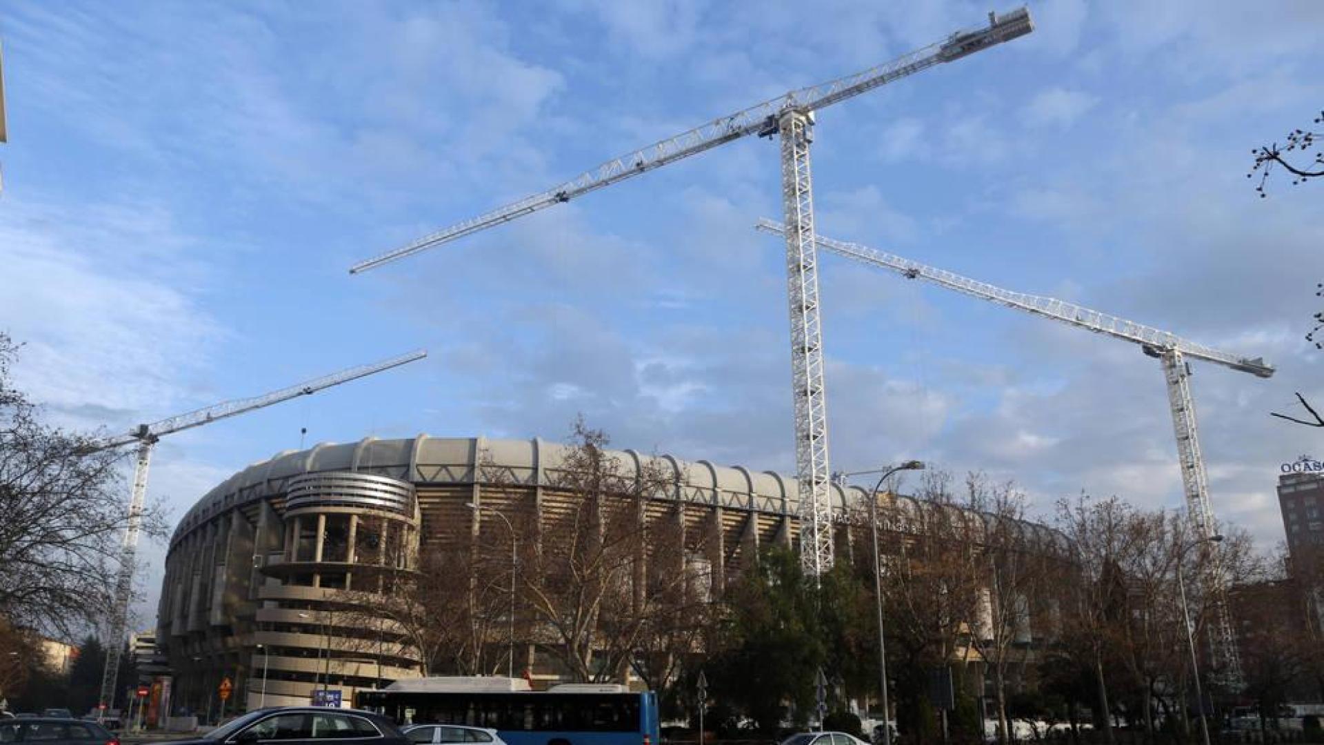 La empresa navarra Comansa 'construye' el Bernabéu