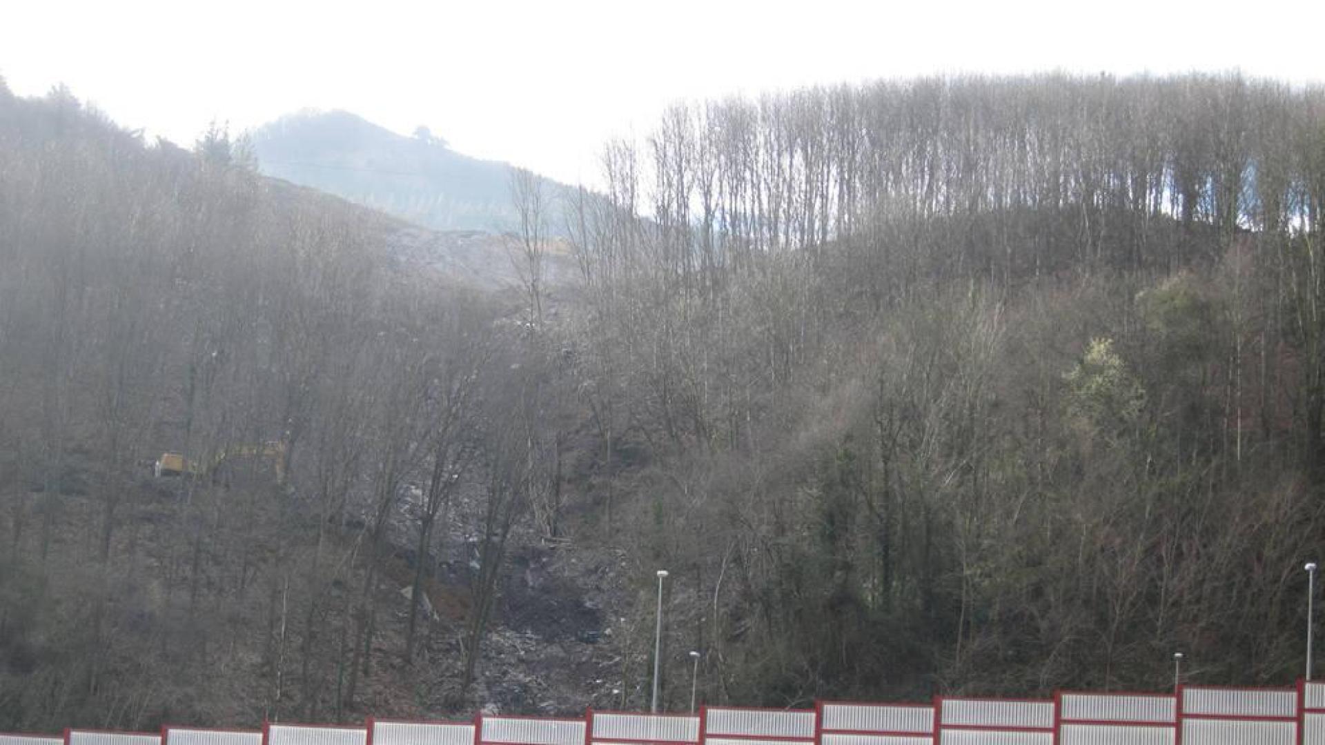 El análisis del agua en el entorno de Zaldibar detecta aumento de amonio y metales