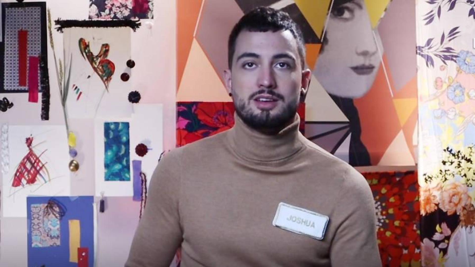 Joshua, el aprendiz aventajado de 'Maestro de la Costura' que ya ha vestido a Paris Hilton
