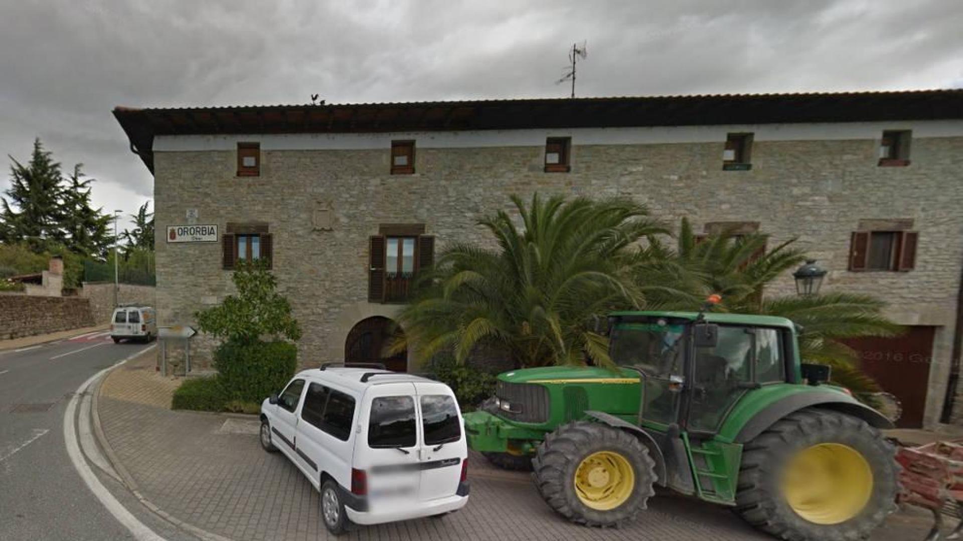 Una calle de Ororbia.
