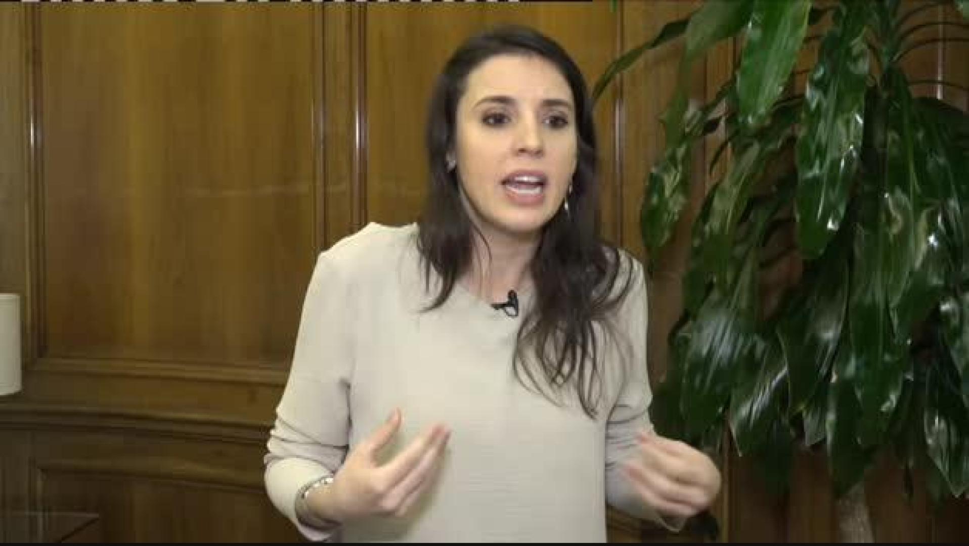Montero: “Serán las mujeres las que decidan hasta dónde quieren llegar”