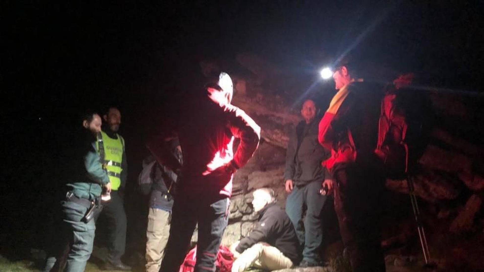 Rescatados en el Gorramendi dos montañeros franceses de avanzada edad