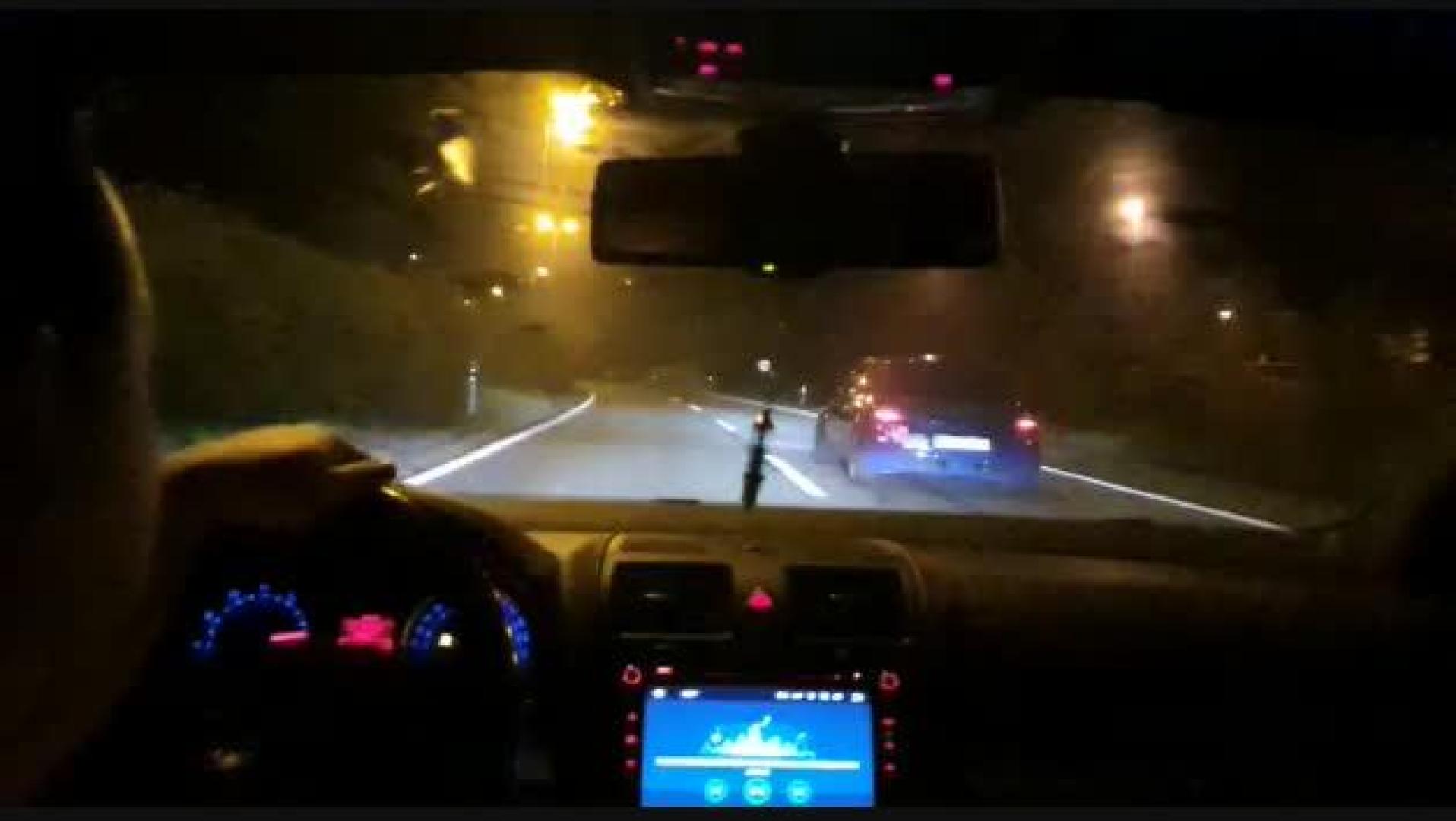 Vídeo de carreras ilegales en las rondas de Pamplona (II)