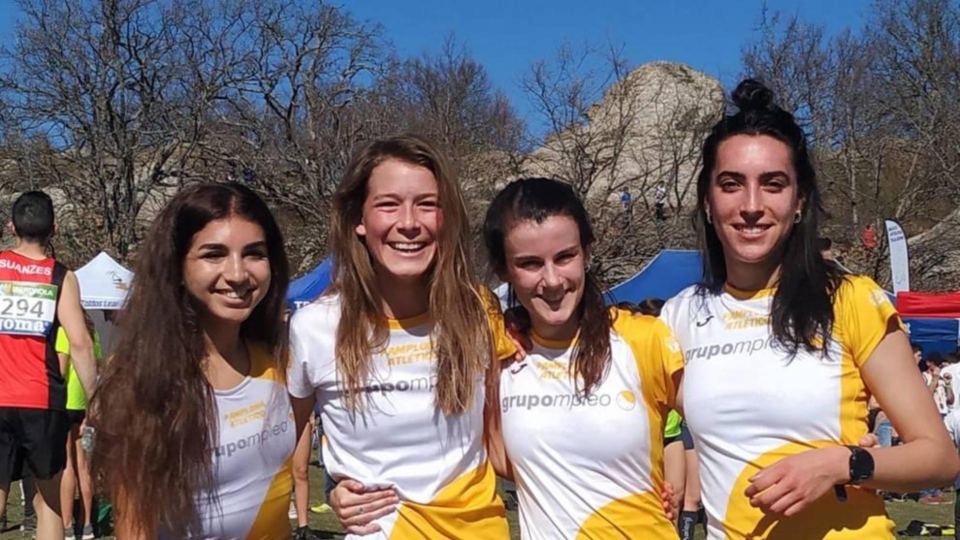 Oro y bronce para el Grupompleo Pamplona Atlético en el Nacional