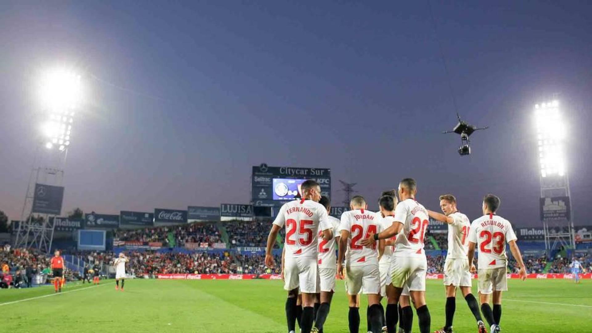 El Sevilla recupera sensaciones y arrebata el tercer puesto al Getafe