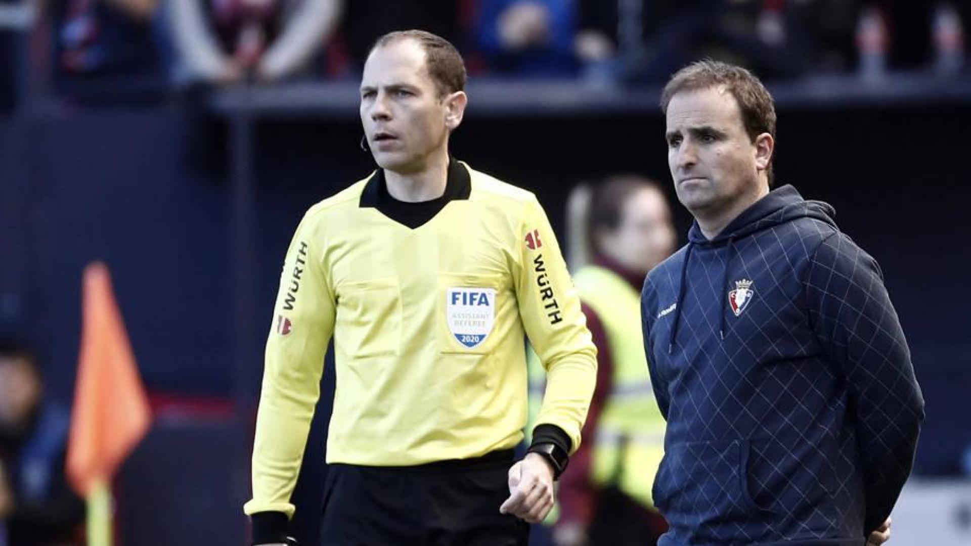 Jagoba Arrasate, entrenador de Osasuna.