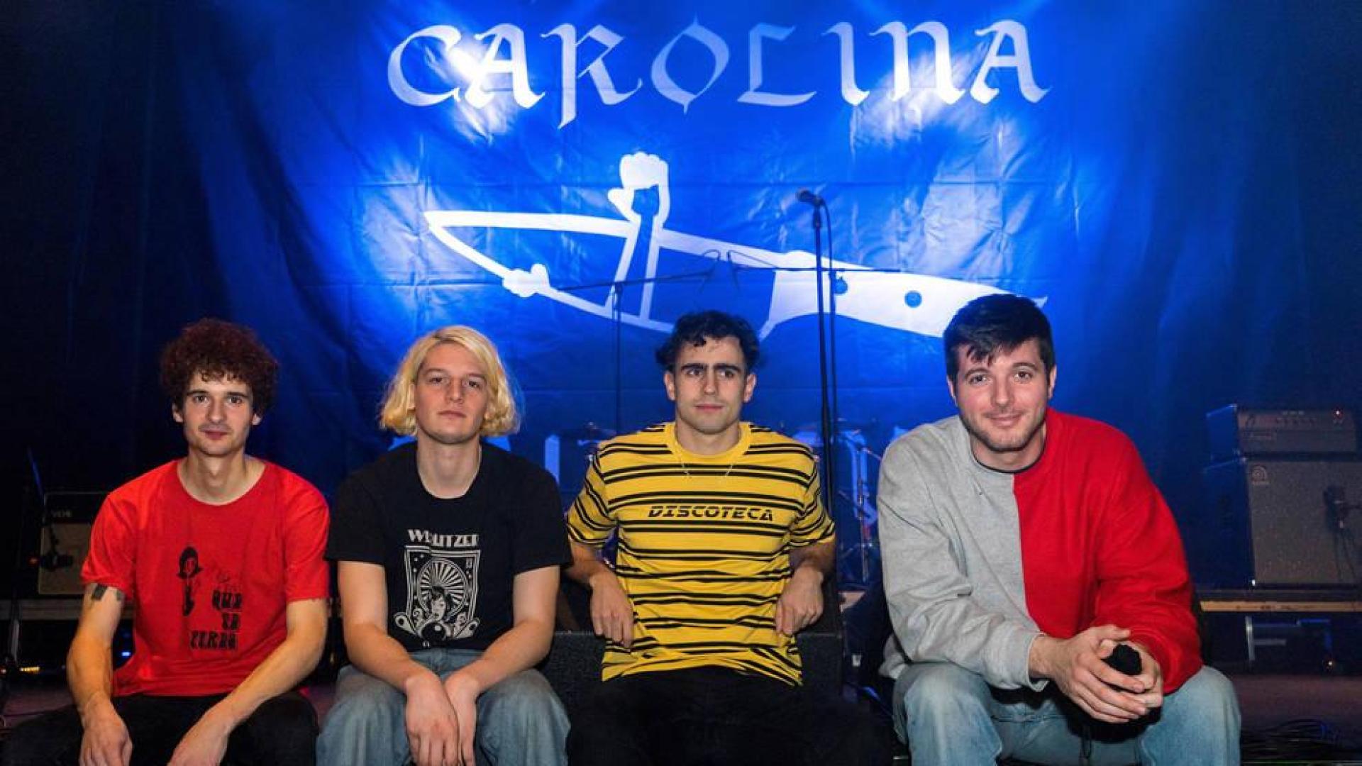 Los componentes del grupo Carolina Durante