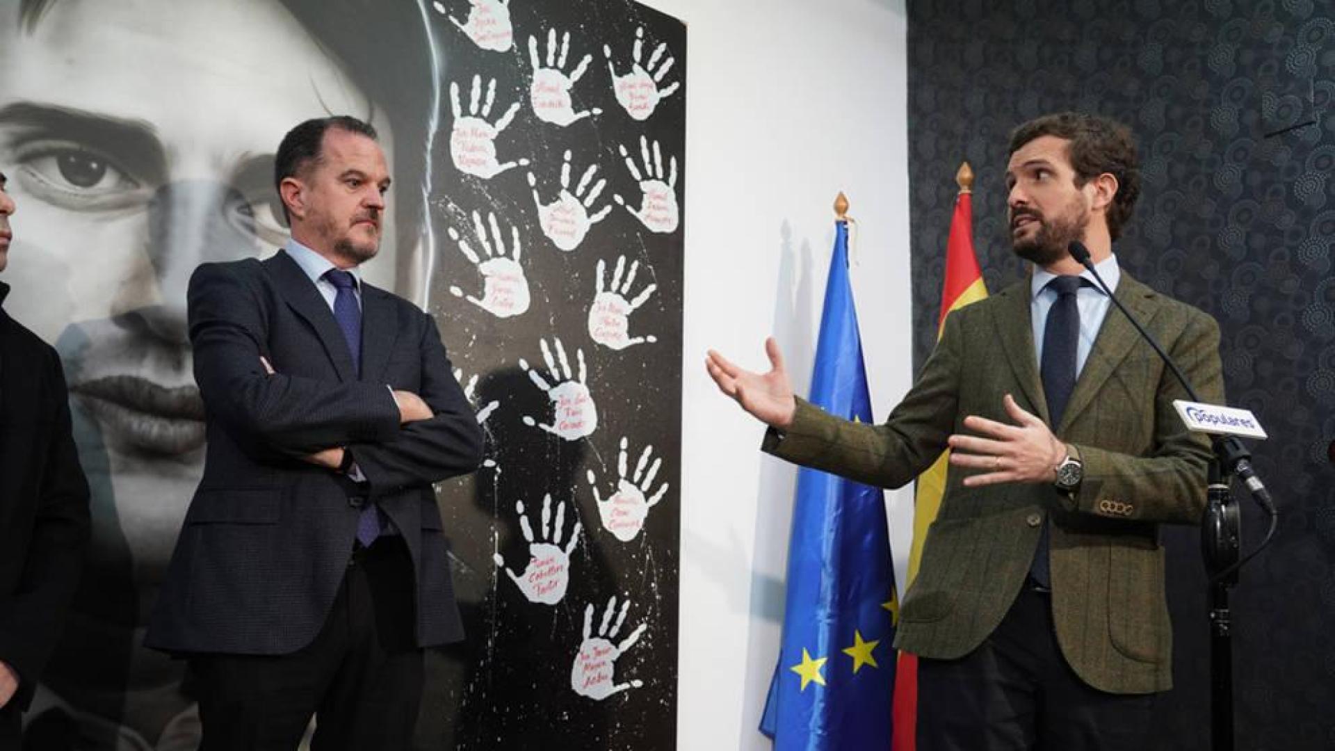 Casado defiende a PP+Cs como alternativa a un PNV "supremacista"