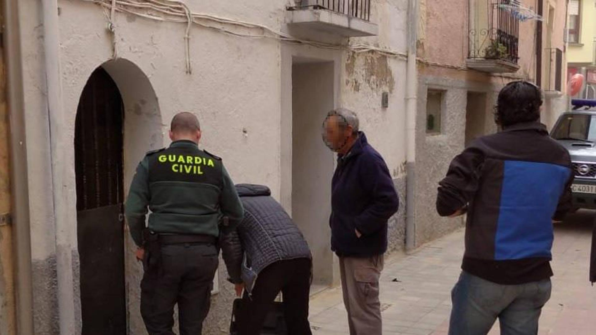 Liberada una mujer de 96 años a la que el cerrajeró encerró en una vivienda de Marcilla