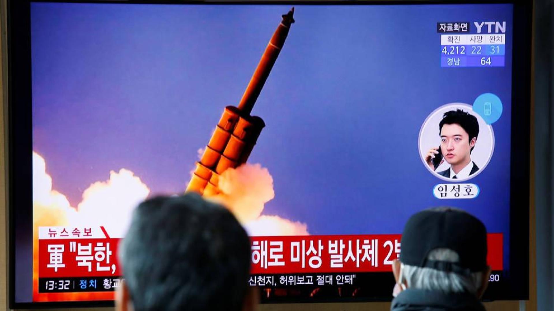 Corea del Norte retoma los lanzamientos de misiles con dos proyectiles de corto alcance