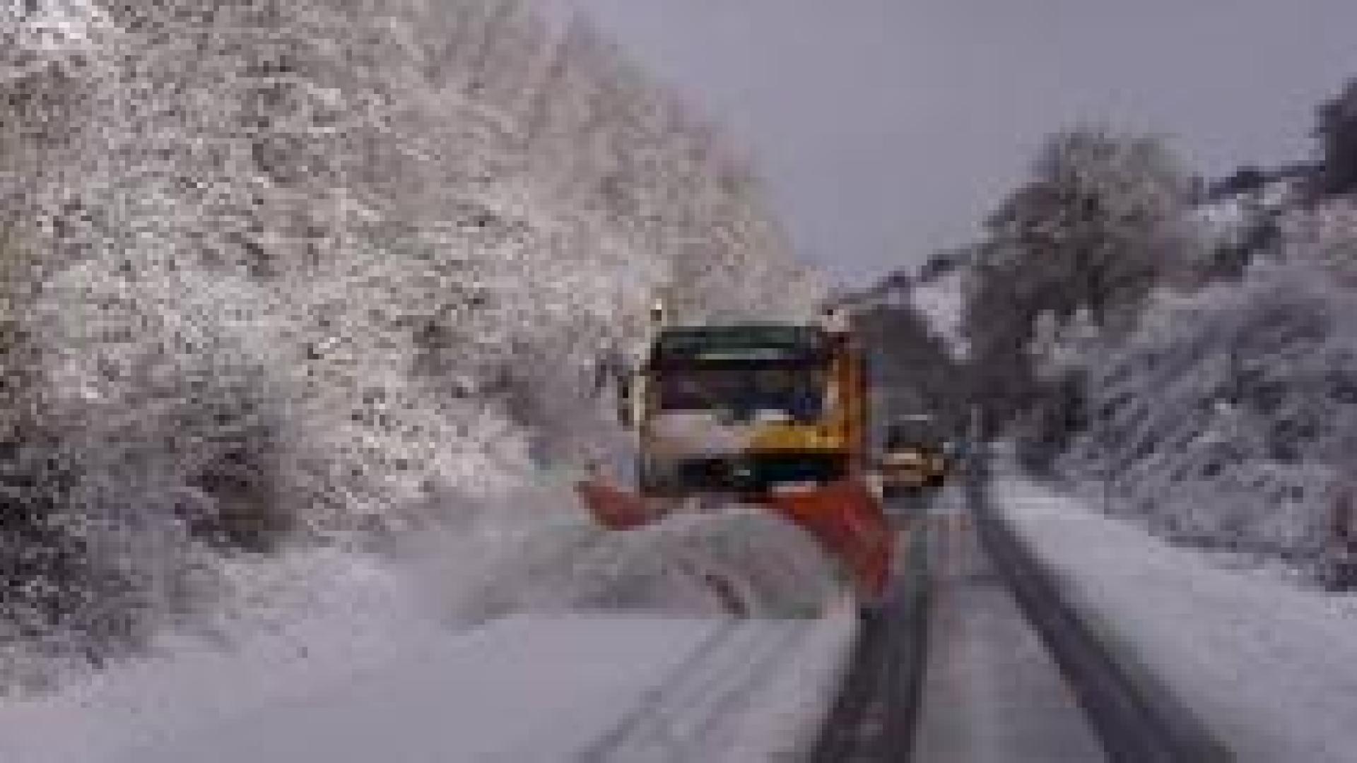 Activados casi 70 quitanieves ante el riesgo de precipitaciones de nevadas