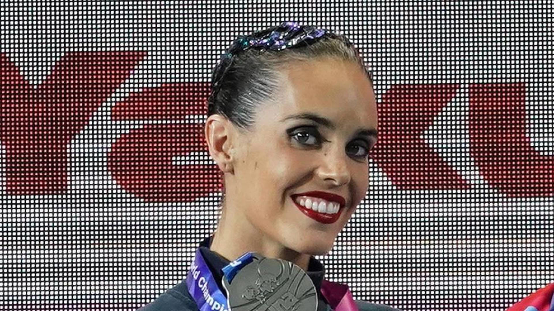 Ona Carbonell en los Campeonatos del Mundo se hace con la medalla de plata en la modalidad de Solo Libre