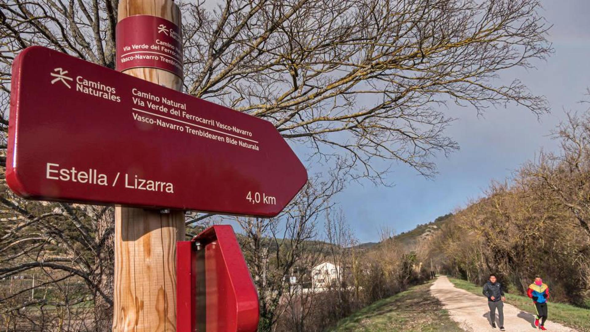 La Vía Verde del Ferrocarril, 3.500 ciclistas y 18.000 senderistas en 2019