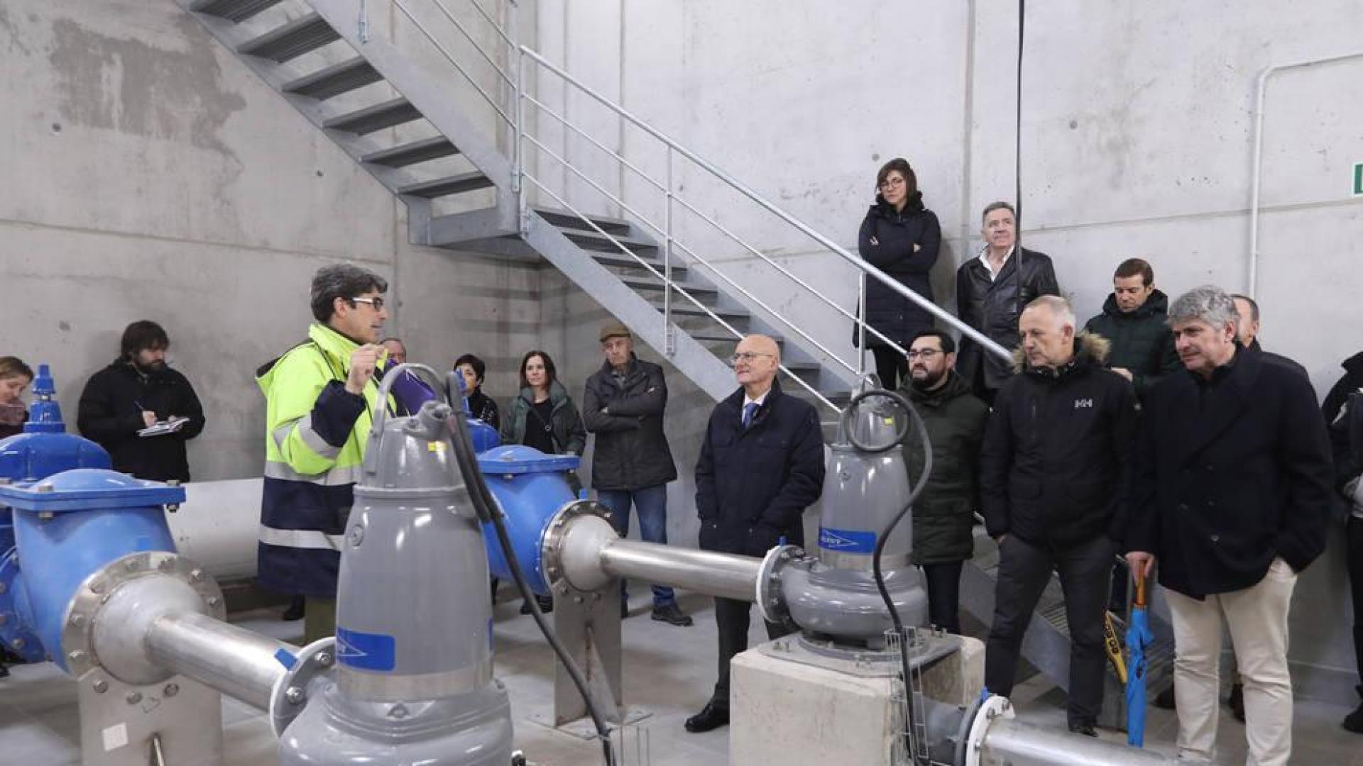Arazuri ya cuenta con nueva estación de bombeo de aguas residuales