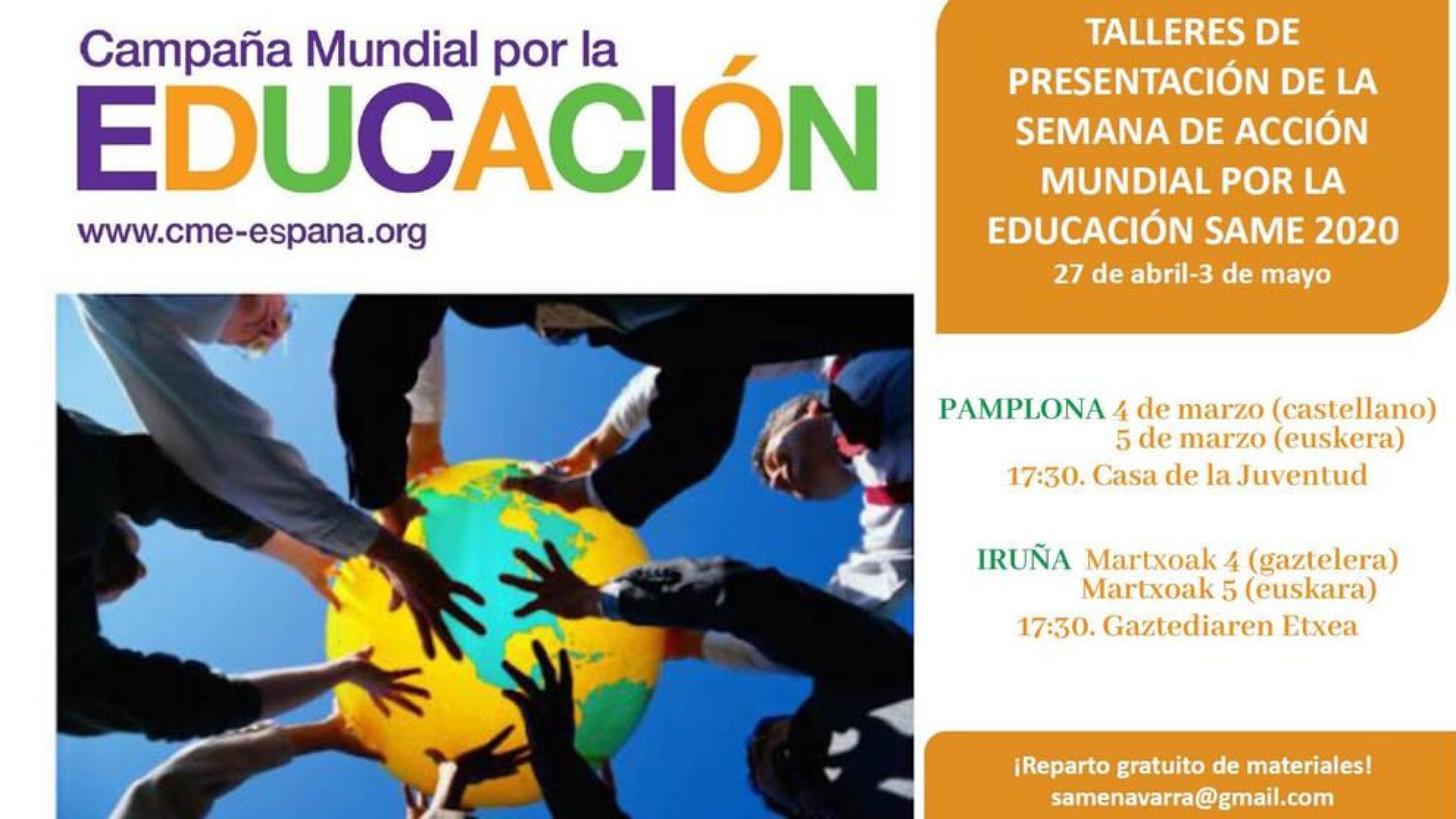 La Casa de la Juventud da inicio a la Semana de Acción Mundial por la Educación