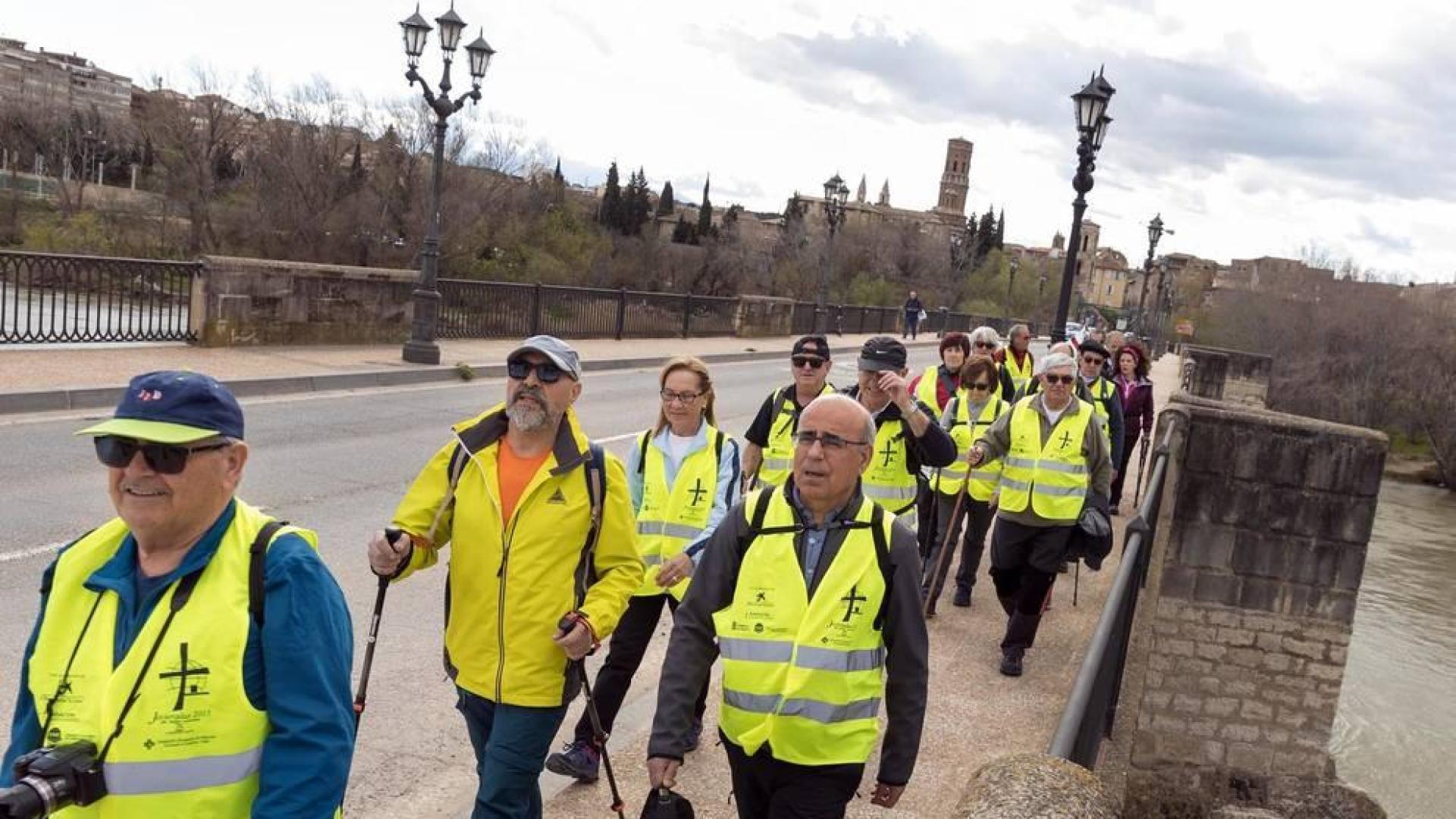 Galería de fotos del comienzo de la Javierada desde varias localidades de la Ribera.