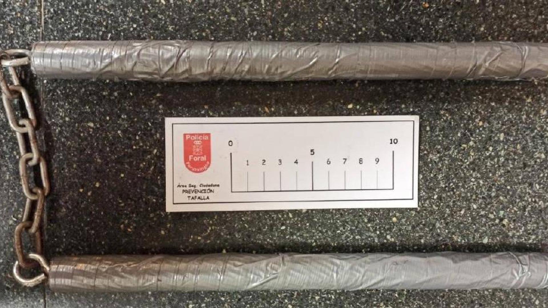 Detenido en Tafalla por robo, hurto y quebrantamiento de medida cautelar