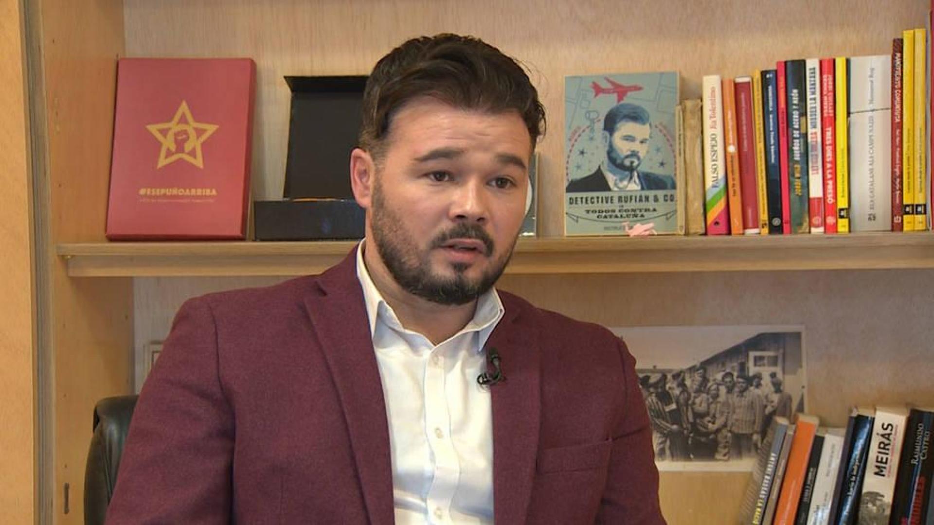 Rufián: "La consulta debe incluir la opción de la independencia"