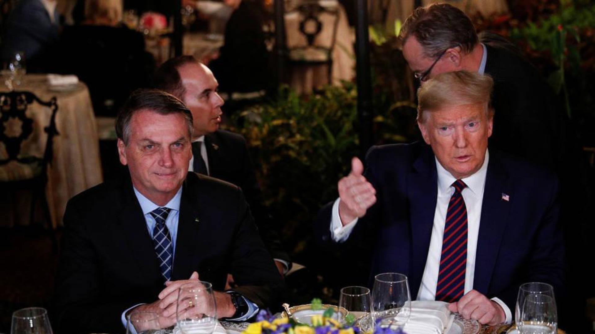 Trump y Bolsonaro renuevan su alianza estratégica y apoyan a Guaidó y Bolivia