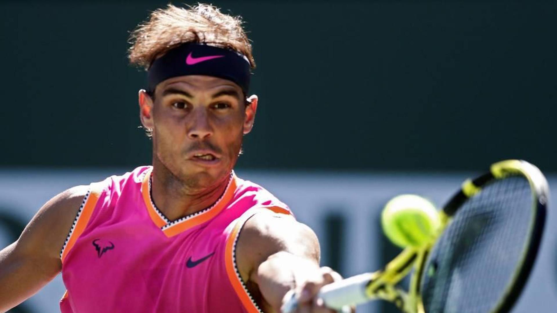 Nadal accede sin sustos a los cuartos de final de Indian Wells