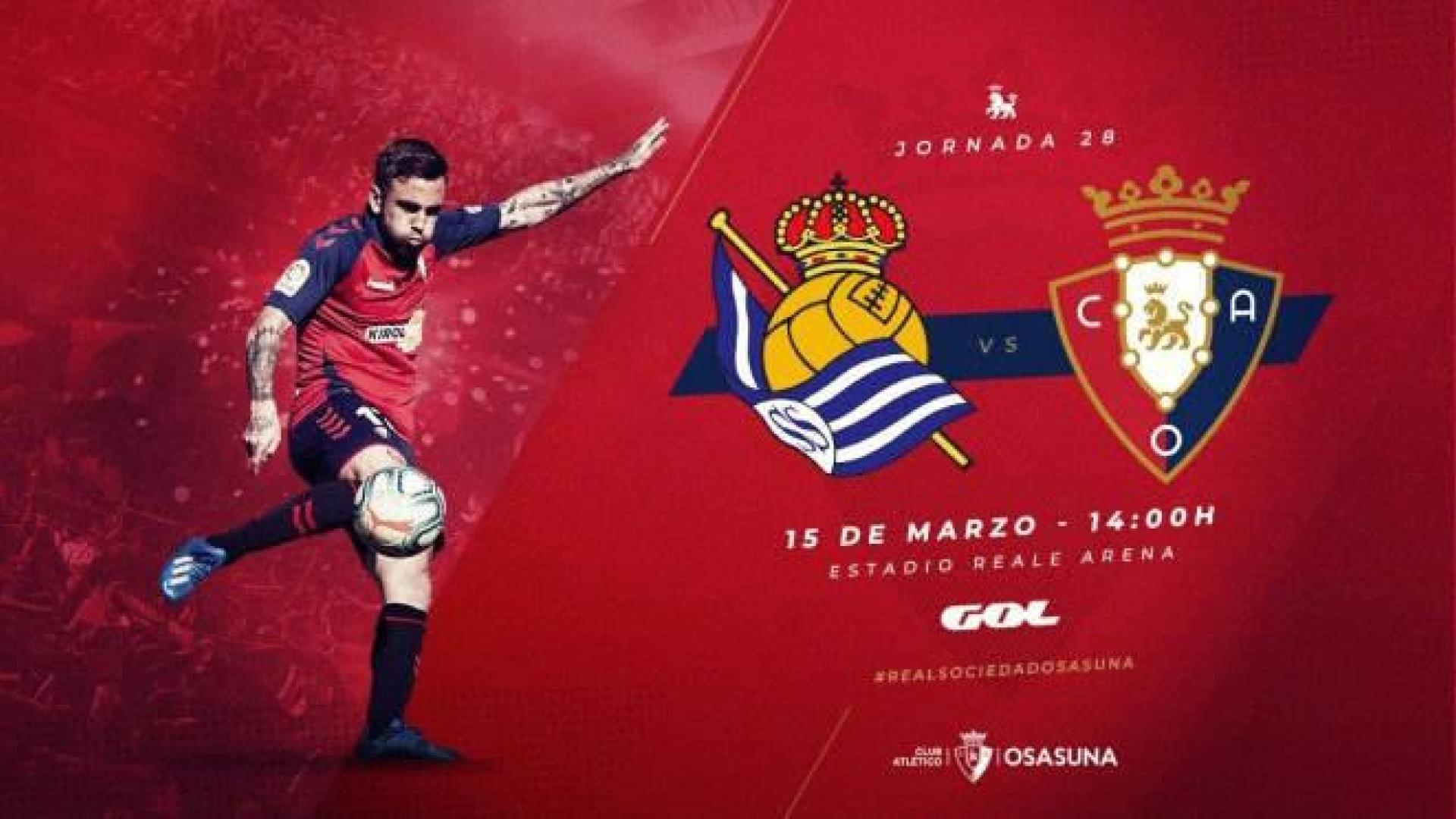 Imagen del sorteo de entradas para el Real Sociedad-Osasuna.