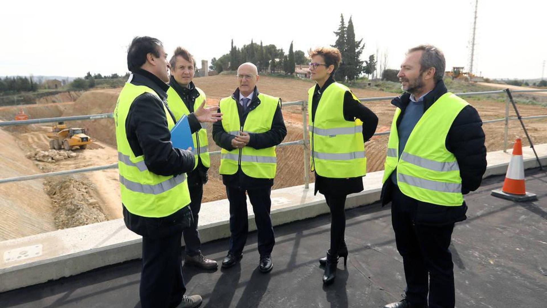 La variante sur de Tafalla se abrirá al tráfico en el último trimestre de este año