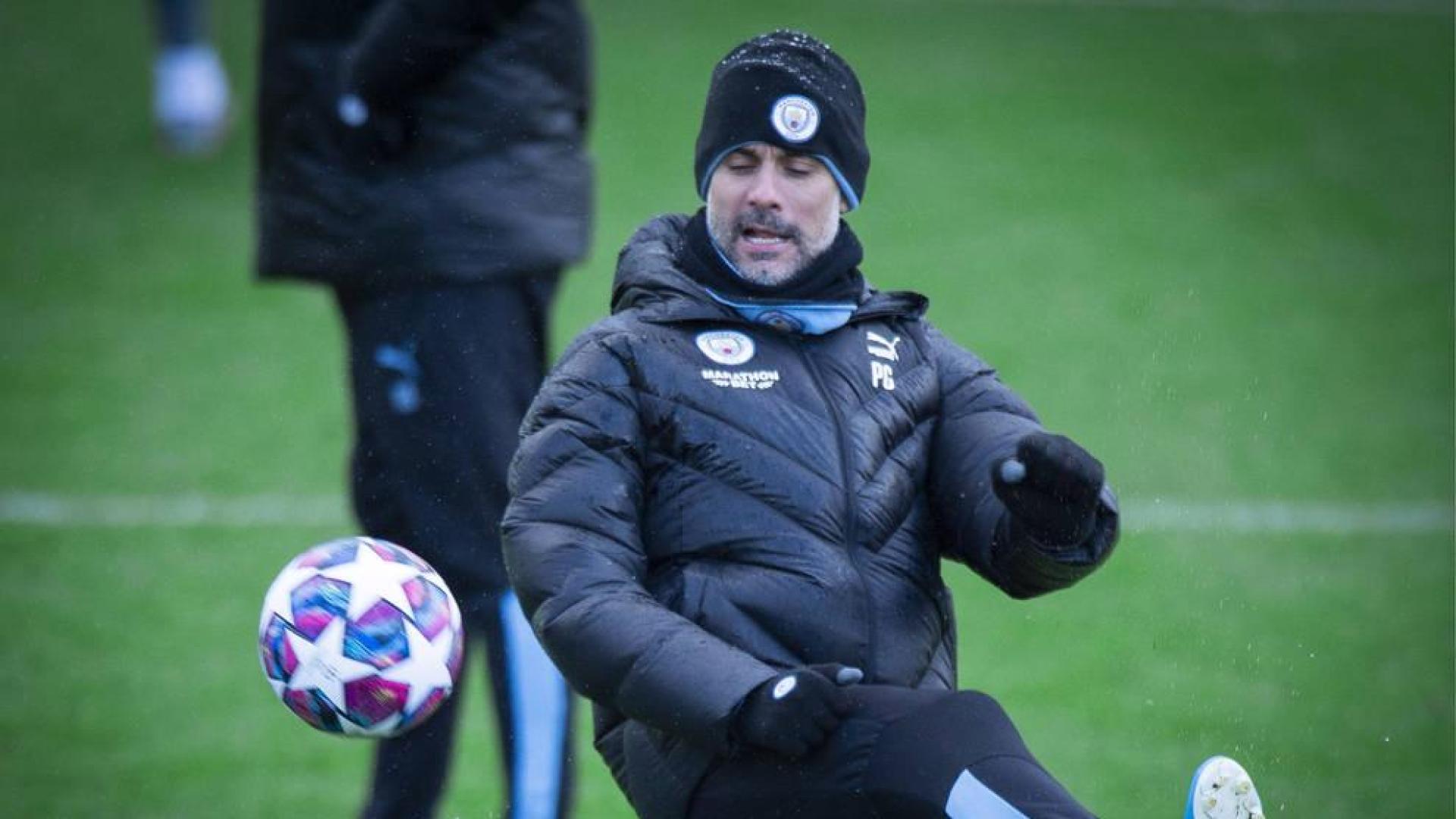 Pep Guardiola, entrenador del Manchester City.