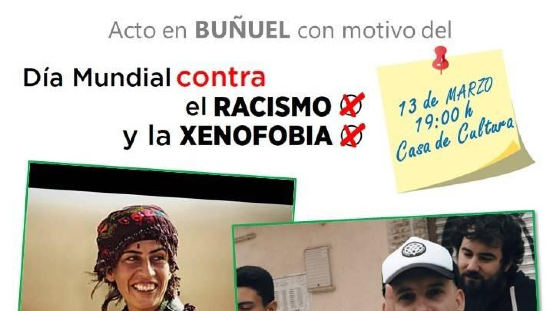 Buñuel acoge la actividad contra el racismo y el miedo a las personas migrantes