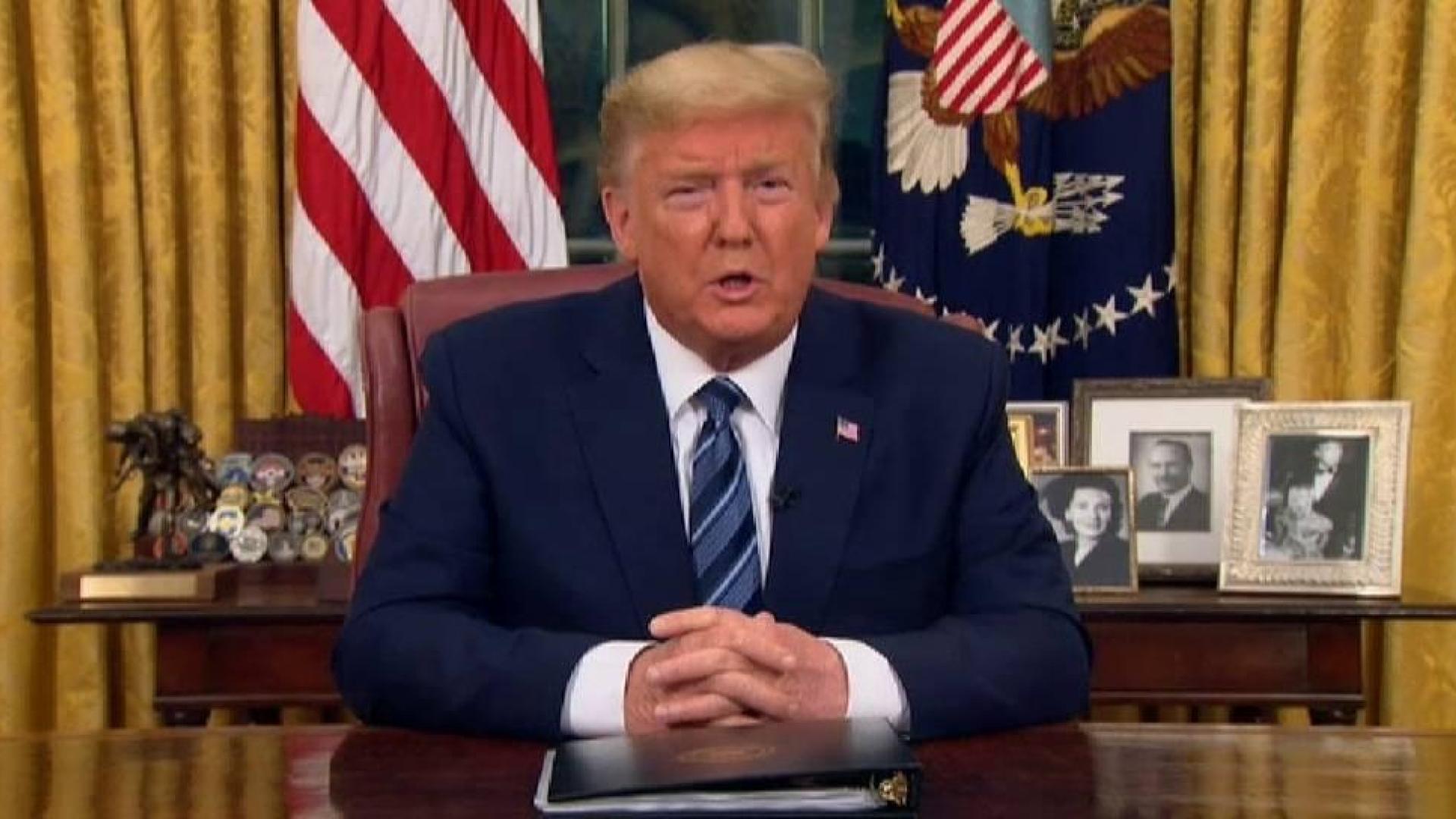 Trump cancela todos los vuelos procedentes de Europa