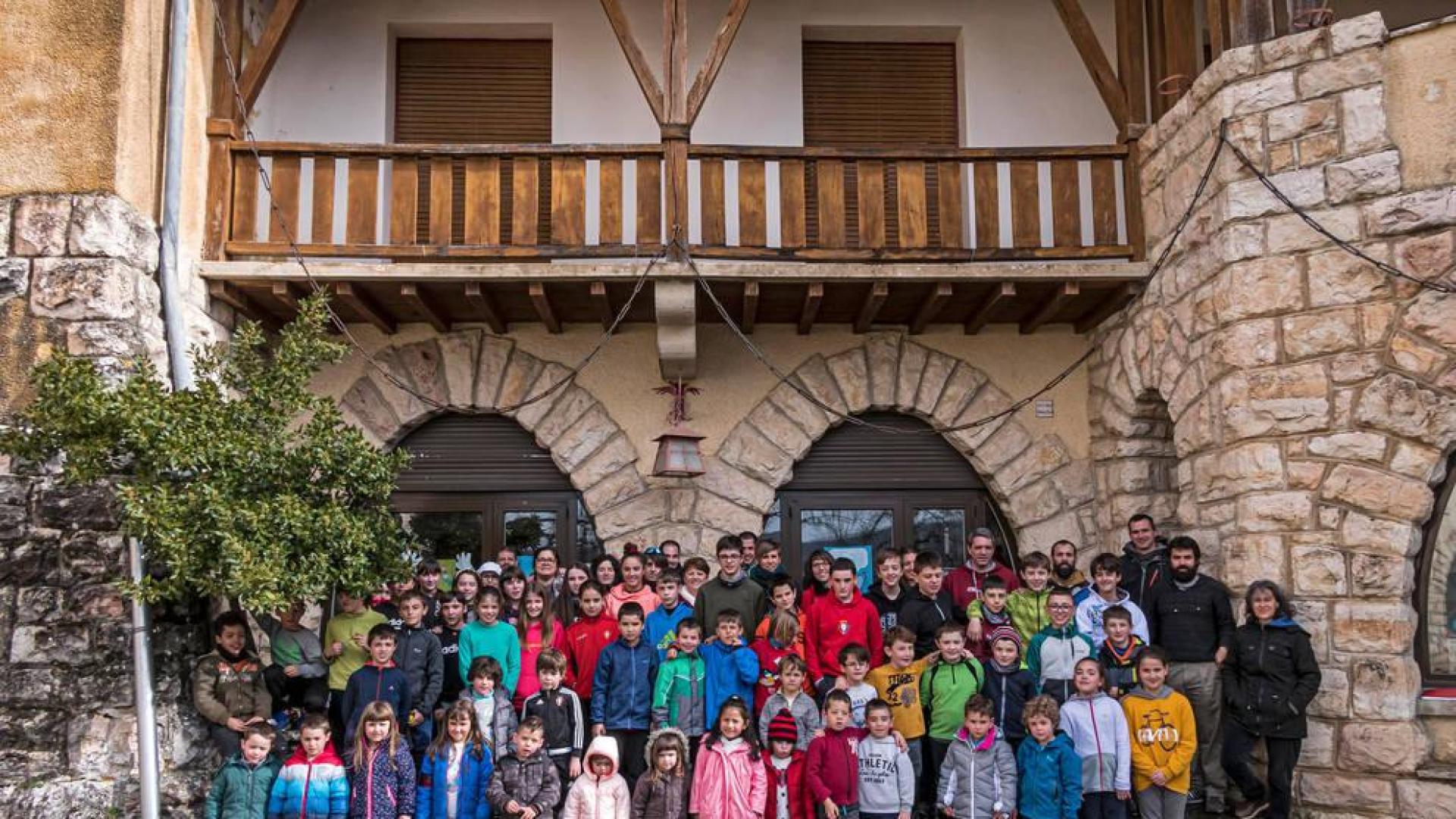 La vida en el pueblo que ven los niños