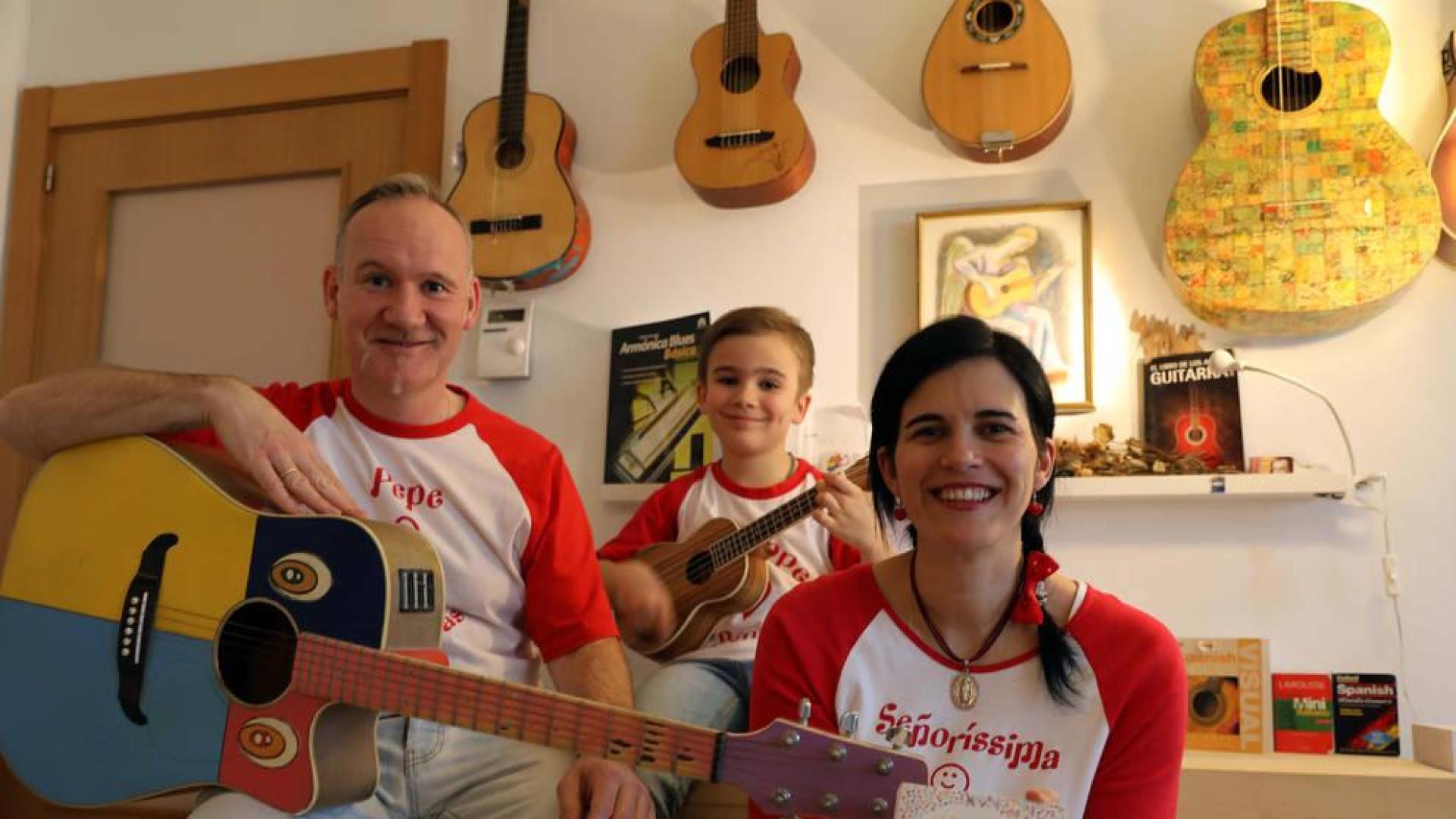Un disco solidario en familia