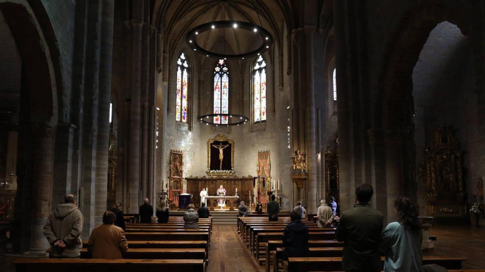 La última misa presencial