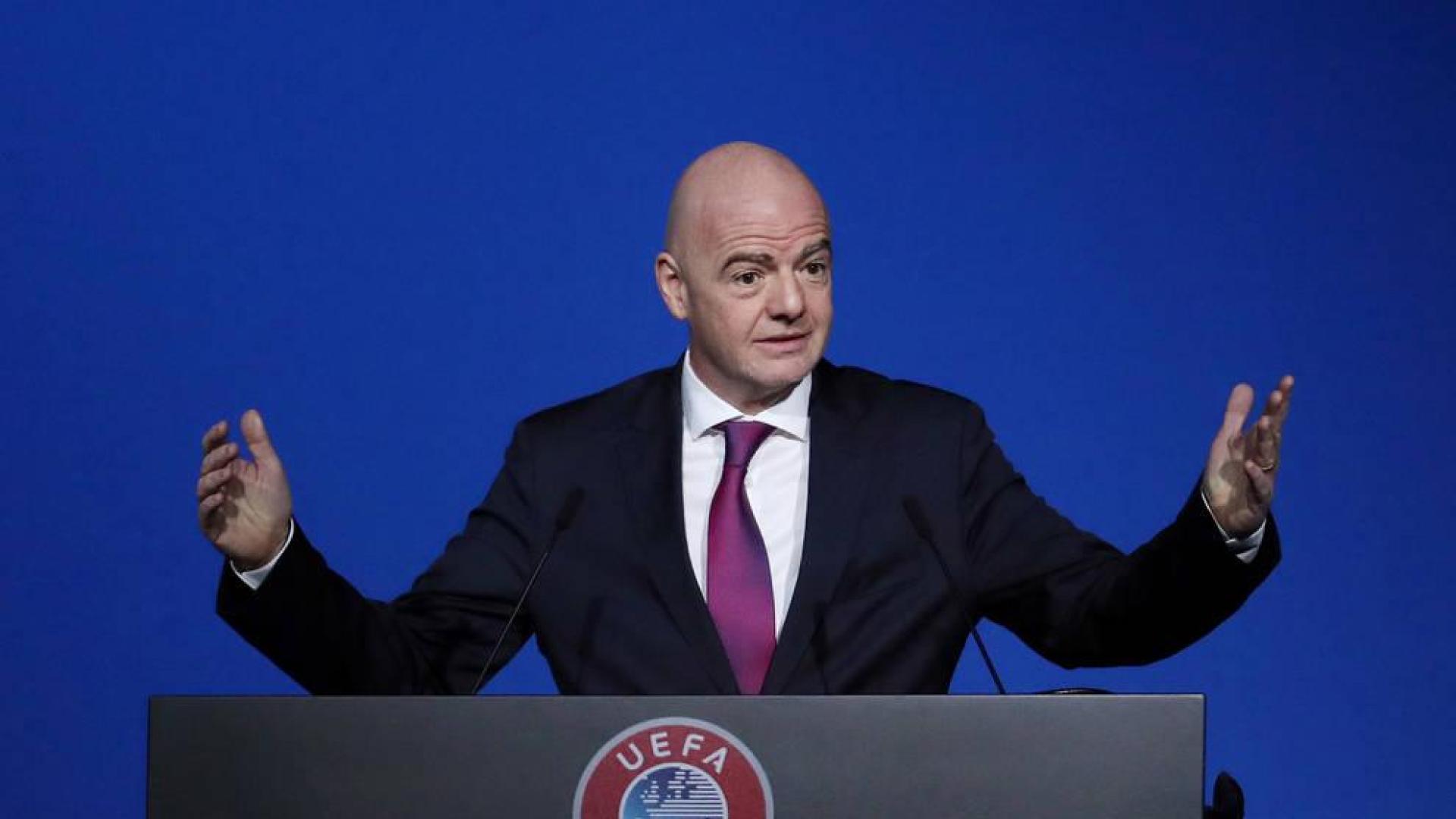 Gianni Infantino, presidente de la FIFA.