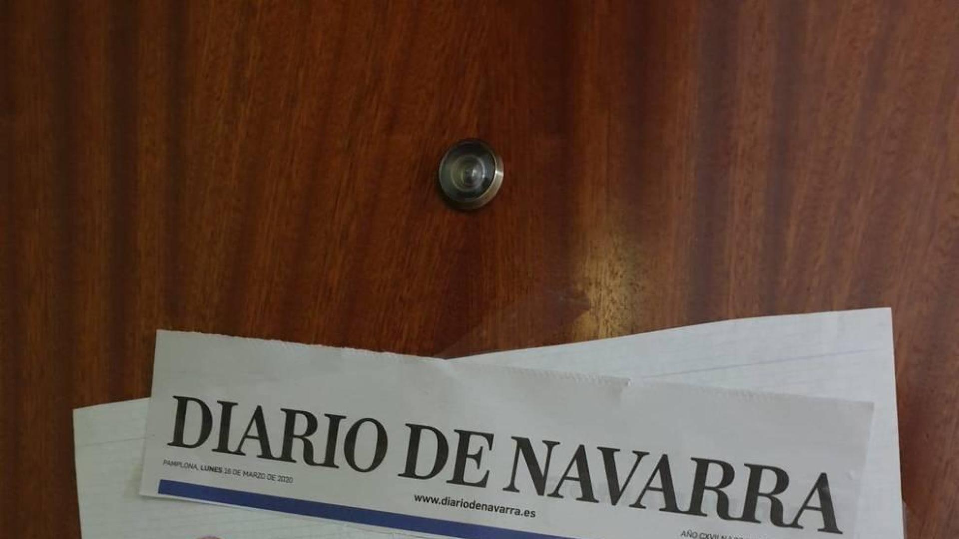 "Gracias" al repartidor de periódicos