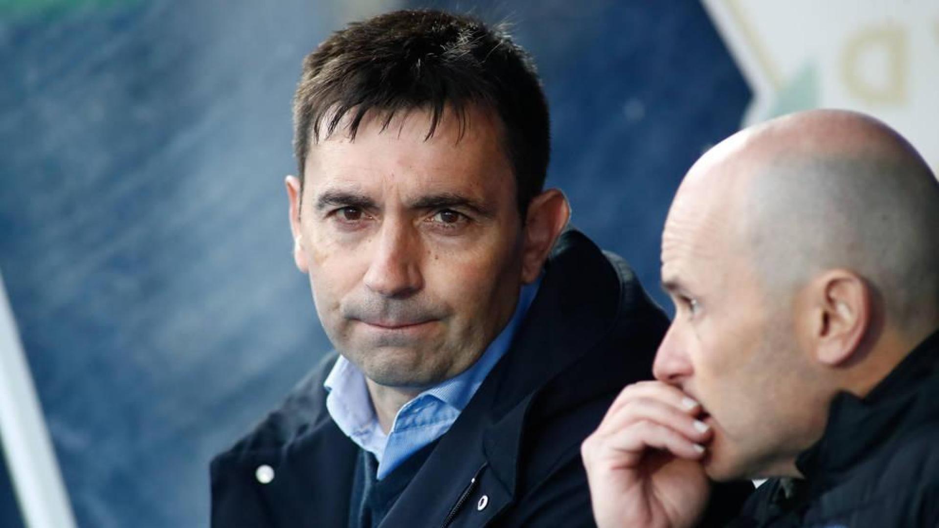 Asier Garitano, entrenador del Alavés.