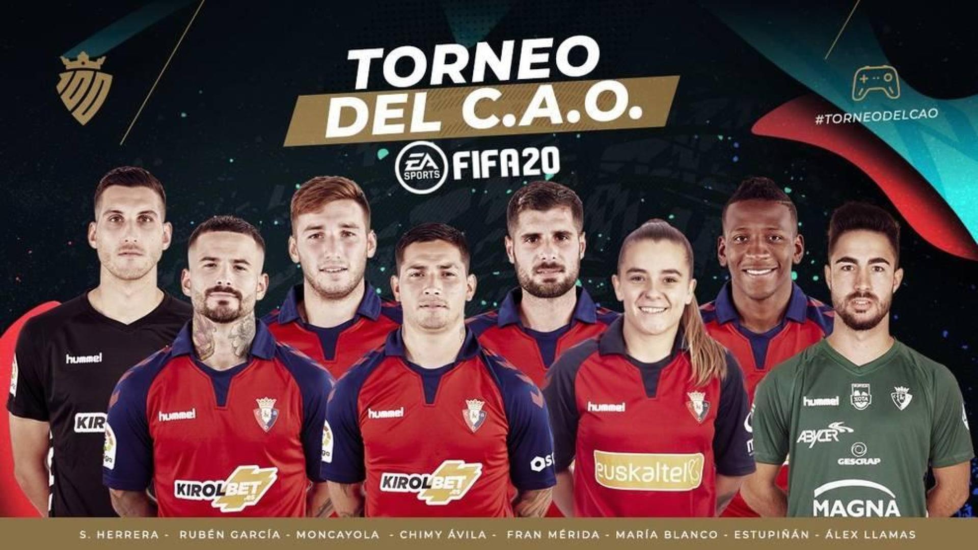 Este jueves, Osasuna anunció que organizaba un torneo para jugar al FIFA20.