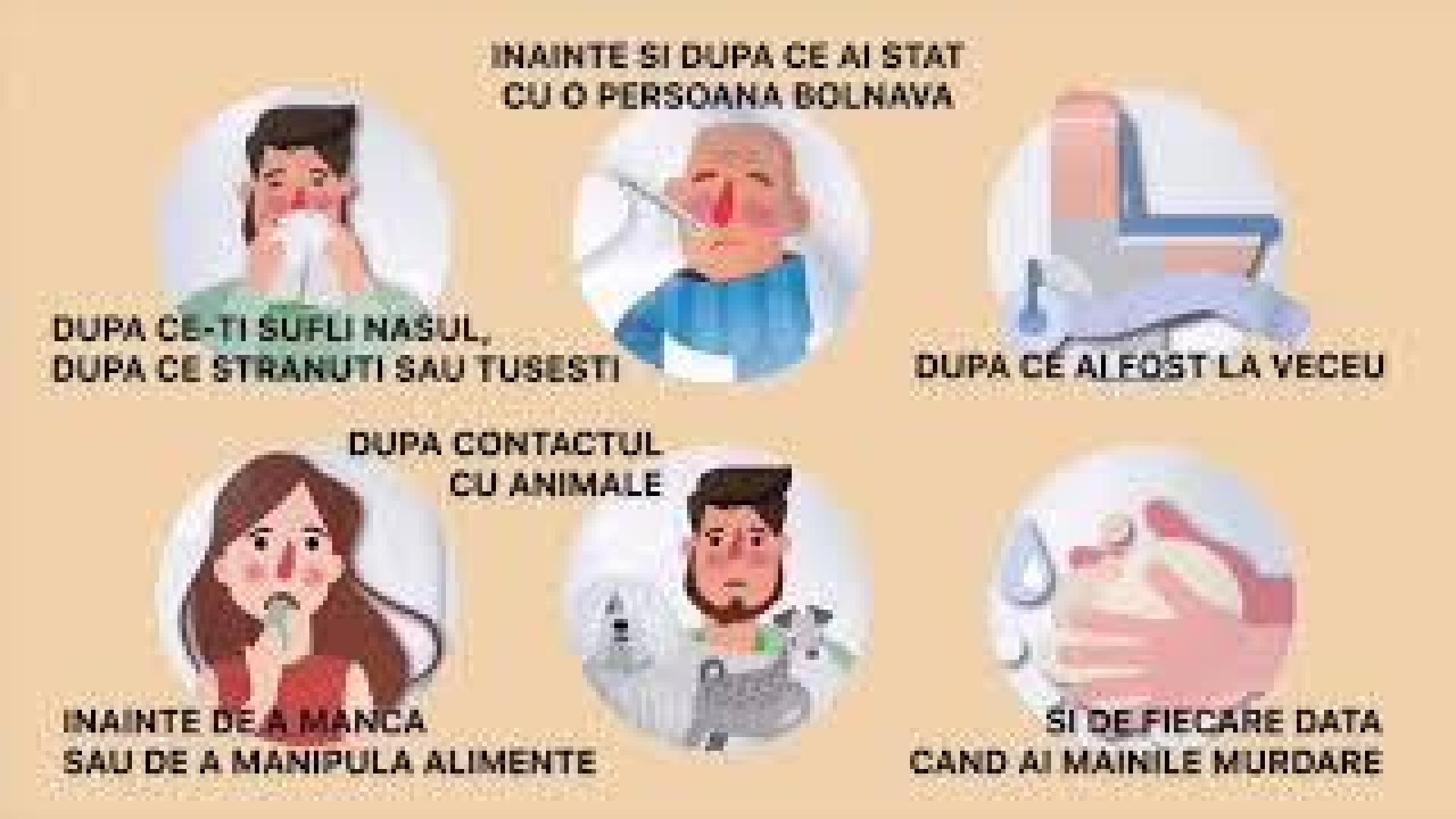 VÍDEO | Instrucciones y consejos sobre el coronavirus en rumano